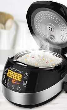 Elechomes LED Touch Control Multi-function Rice Cooker CR502 review