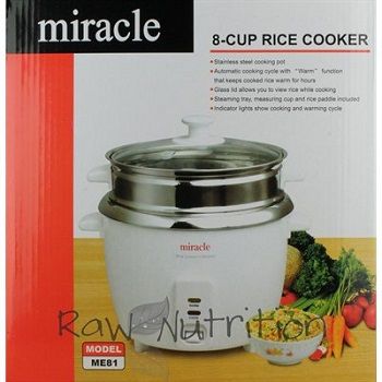 Miracle Exclusives Stainless Steel Rice Cooker review