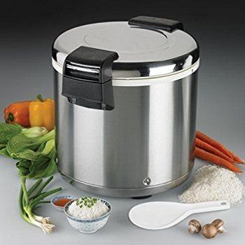 Commercial Rice Warmer,18Qt/100Cup Portable Food & Rice Warmer (Not a Cooker)  St